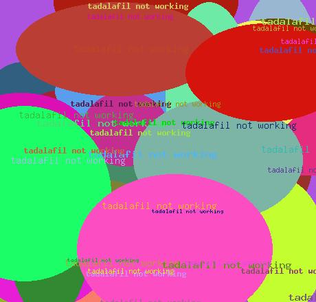 TADALAFIL NOT WORKING